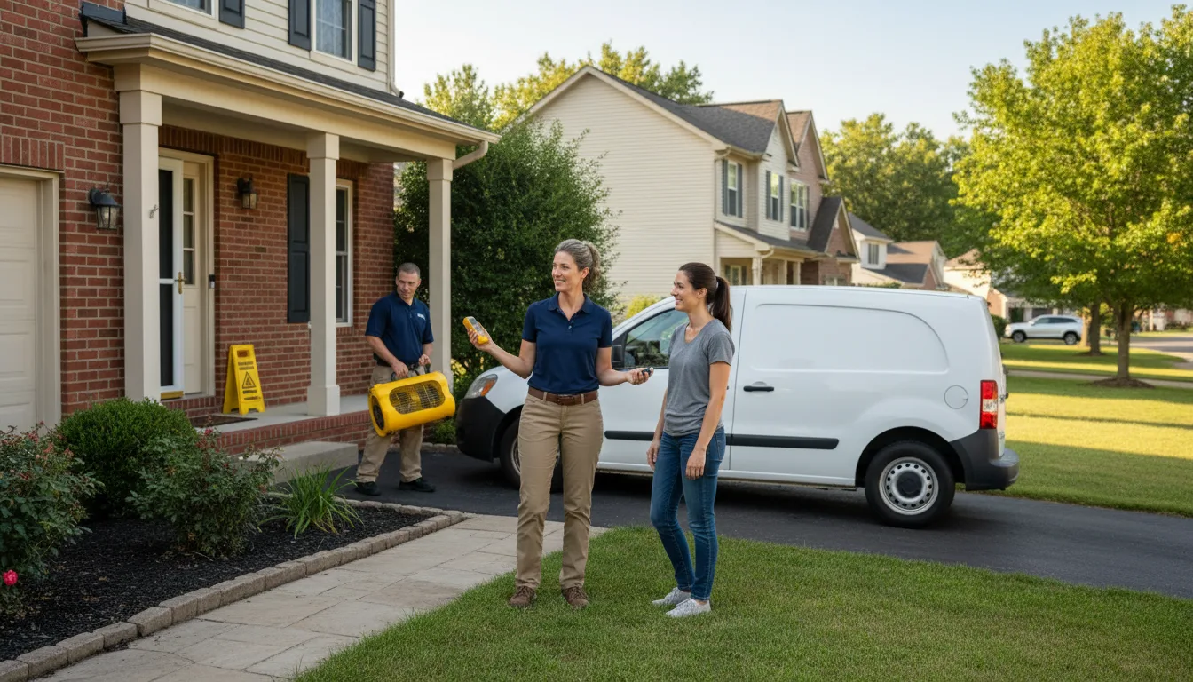 Water restoration image for Fire And Smoke Damage Restoration in Merritt, MI